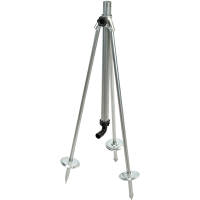 BRIXO Columna De Trípode Con Puntas Fijas Para Rociadores Funny-silver Con Conexión De 1" BRIXO Columna De Trípode Con Puntas Fijas Para Rociadores Funny-silver Con Conexión De 1"