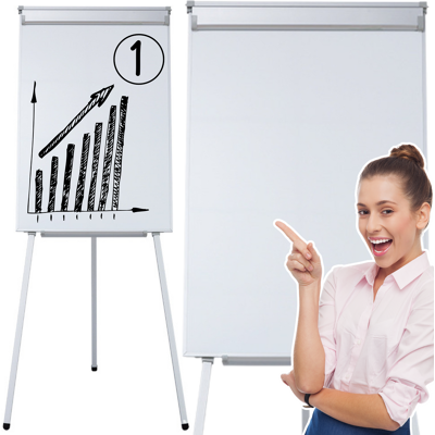 OEM Pizarra Blanca Multifuncional Magnética Con Trípode, 70x100cm OEM Pizarra Blanca Multifuncional Magnética Con Trípode, 70x100cm