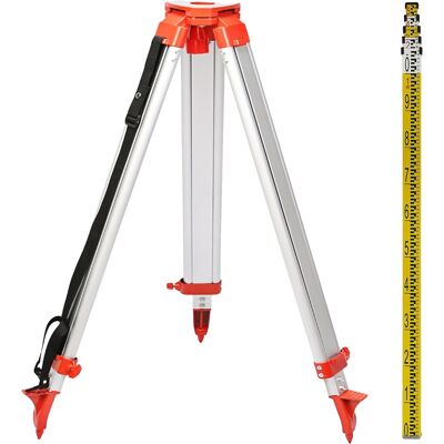 OEM Trípode De Aluminio Vevor De 65 M + Mástil Láser Duffy De 5 Secciones Y 5 M Para Nivel Láser Rotativo, Trípode De Aluminio, Mástil De 5 Secciones Con Altura Ajustable. OEM Trípode De Aluminio Vevor De 65 M + Mástil Láser Duffy De 5 Secciones Y 5 M Para Nivel Láser Rotativo, Trípode De Aluminio, Mástil De 5 Secciones Con Altura Ajustable.