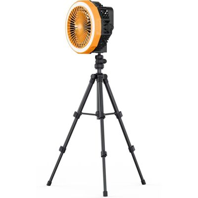 OEM Ventilador Trípode Plegable 3 En 1: De Mesa, Techo Y Suelo. 4 Velocidades, 3 Niveles De Intensidad De Luz, Batería Integrada De 10 000 Mah Y Soporte Incluido. OEM Ventilador Trípode Plegable 3 En 1: De Mesa, Techo Y Suelo. 4 Velocidades, 3 Niveles De Intensidad De Luz, Batería Integrada De 10 000 Mah Y Soporte Incluido.