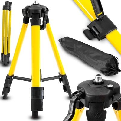 OEM Trípode Para Láseres, Niveles Y Proyectores, Soporte Telescópico De Aluminio De 44–119 Cm Con Rosca De 5/8", Nivel De Burbuja Integrado, Soporte De Construcción Para Taller O Garaje. OEM Trípode Para Láseres, Niveles Y Proyectores, Soporte Telescópico De Aluminio De 44–119 Cm Con Rosca De 5/8", Nivel De Burbuja Integrado, Soporte De Construcción Para Taller O Garaje.
