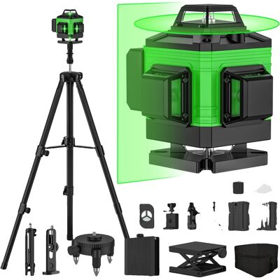 OEM Nivel Láser Con Función De Autonivelación, Compatible Con Trípode, 16 Líneas Con Trípode (bolsa De Tela). OEM Nivel Láser Con Función De Autonivelación, Compatible Con Trípode, 16 Líneas Con Trípode (bolsa De Tela).