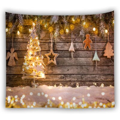 Tonchean - Otra Decoración De Pared, Telón De Fondo Para Fiesta Familiar Navideña, Árbol De Nieve De Invierno, Papá Noel, Piso De Madera, Fondo Para Sesión Fotográfica Para Estudio Fotográfico, 200 X 150 Cm, A Tonchean - Otra Decoración De Pared, Telón De Fondo Para Fiesta Familiar Navideña, Árbol De Nieve De Invierno, Papá Noel, Piso De Madera, Fondo Para Sesión Fotográfica Para Estudio Fotográfico, 200 X 150 Cm, A