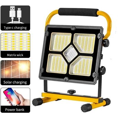 Minkurow Luz Solar Led Banco De Energía De Luz Solar De Alta Potencia 3600mah Reflector Portátil Soporte De Luz De Emergencia A Prueba De Agua Rotación De 360 Grados 180 Grados Ajustable Minkurow Luz Solar Led Banco De Energía De Luz Solar De Alta Potencia 3600mah Reflector Portátil Soporte De Luz De Emergencia A Prueba De Agua Rotación De 360 Grados 180 Grados Ajustable