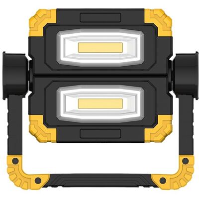 OEM Lámpara De Reflector Para Sitio De Construcción Recargable: Luz De Trabajo Portátil Led De 20 W, 2 Cob 2000 Lúmenes Iluminación Portátil Inalámbrica Con Rotación De 360 ° Para Camping(paquete De 2) [c OEM Lámpara De Reflector Para Sitio De Construcción Recargable: Luz De Trabajo Portátil Led De 20 W, 2 Cob 2000 Lúmenes Iluminación Portátil Inalámbrica Con Rotación De 360 ° Para Camping(paquete De 2) [c