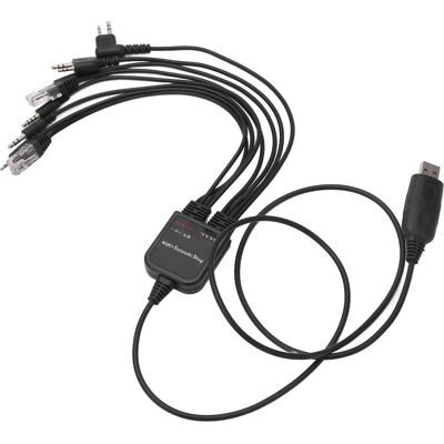 OEM Câble De Programmation Usb 8 En 1, Plug And Play, Haute Performance Pour Talkie-walkie Kenwood OEM Câble De Programmation Usb 8 En 1, Plug And Play, Haute Performance Pour Talkie-walkie Kenwood