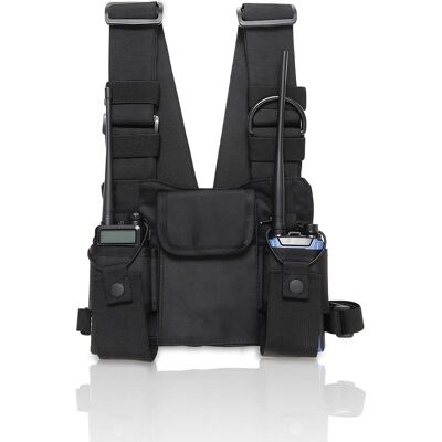 OEM Applicable Holster Radio, Sac De Poitrine, Sacs De Harnais De Poche De Poitrine Pour Talkie Walkie Radio Sur L'Épaule Gilet Tactique Étui De Plate Forme Sangle De Gilet Sac De Ceinture Pour Radios Way OEM Applicable Holster Radio, Sac De Poitrine, Sacs De Harnais De Poche De Poitrine Pour Talkie Walkie Radio Sur L'Épaule Gilet Tactique Étui De Plate Forme Sangle De Gilet Sac De Ceinture Pour Radios Way