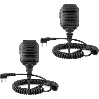 OEM Sistema De Micrófono Y Altavoz Para Walkie-talkie Rs114, Resistente Al Agua Ip54, De 2 Pines, Compatible Con Retevis Rt24 Rt27 Rt22 Rt21 Rt28 Rt617 Rt618 Rt619, Baofeng Uv-5r Bf-888s Y Kenwood (2 Unid OEM Sistema De Micrófono Y Altavoz Para Walkie-talkie Rs114, Resistente Al Agua Ip54, De 2 Pines, Compatible Con Retevis Rt24 Rt27 Rt22 Rt21 Rt28 Rt617 Rt618 Rt619, Baofeng Uv-5r Bf-888s Y Kenwood (2 Unid
