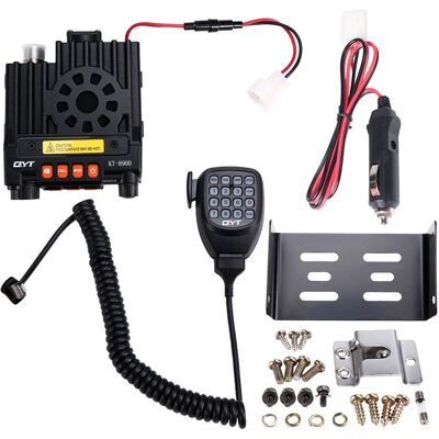OEM Radio Móvil De Doble Banda Qyt Kt-8900d 136-174 Mhz Y 400-480 Mhz, 25 W, Estación Transceptora Walkie-talkie Kt8900 OEM Radio Móvil De Doble Banda Qyt Kt-8900d 136-174 Mhz Y 400-480 Mhz, 25 W, Estación Transceptora Walkie-talkie Kt8900