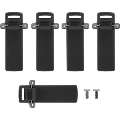 OEM Paquete De 5 Clips Para Cinturón Para Walkie-talkie Uv-5r OEM Paquete De 5 Clips Para Cinturón Para Walkie-talkie Uv-5r