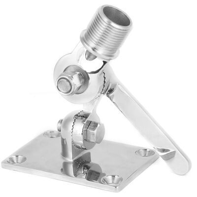 OEM Soporte De Base Ajustable Para Antena De Radio Vhf Marina De Acero Inoxidable OEM Soporte De Base Ajustable Para Antena De Radio Vhf Marina De Acero Inoxidable