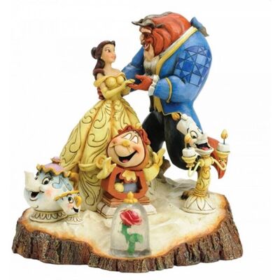 Figura Enesco Disney La Bella Y Figura Enesco Disney La Bella Y