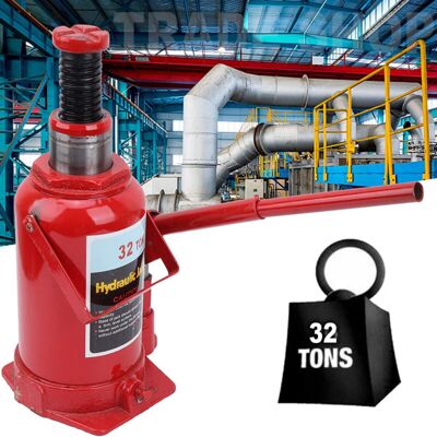 TRADE SHOP TRAESIO Trade Shop - Botella De Crash Botella De Cricker Hidráulica 32 T Ton Manual Jack - TRADE SHOP TRAESIO Trade Shop - Botella De Crash Botella De Cricker Hidráulica 32 T Ton Manual Jack -