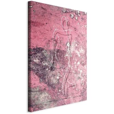 OEM Imagen - Figura Sobre Fondo Rosa (1 Pieza) - Silueta Femenina En Mármol OEM Imagen - Figura Sobre Fondo Rosa (1 Pieza) - Silueta Femenina En Mármol