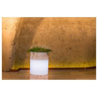 OEM Lámpara Vaso Tondo Venusio Diam. Cm 40xh.50 Lt.16 Giac.-luce Bia. Tecnoplasto OEM Lámpara Vaso Tondo Venusio Diam. Cm 40xh.50 Lt.16 Giac.-luce Bia. Tecnoplasto