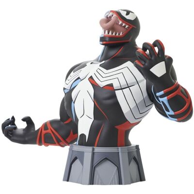 Diamond Busto Venom Marvel Animated 15cm Diamond Busto Venom Marvel Animated 15cm