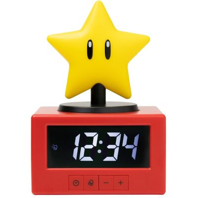 PALADONE Super Mario - Super Star Icon Alarm Clock PALADONE Super Mario - Super Star Icon Alarm Clock