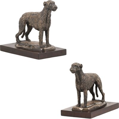 OEM Irish Wolfhound, Irish Wolfhound - Estatuilla De Perro, Figura De Silueta De Perro, Trofeo Para Una Exposición Canina De La Marca Art-dog OEM Irish Wolfhound, Irish Wolfhound - Estatuilla De Perro, Figura De Silueta De Perro, Trofeo Para Una Exposición Canina De La Marca Art-dog