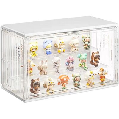 DPZO Vitrina Para Colecciones, Caja De Presentación Transparente Con Led, Vitrina Acrílica Con Puerta Magnética Para Funko Pop, Figuras Pop, Maquetas, Figuras De Acción, Caja Sorpresa 36×22×18cm DPZO Vitrina Para Colecciones, Caja De Presentación Transparente Con Led, Vitrina Acrílica Con Puerta Magnética Para Funko Pop, Figuras Pop, Maquetas, Figuras De Acción, Caja Sorpresa 36×22×18cm