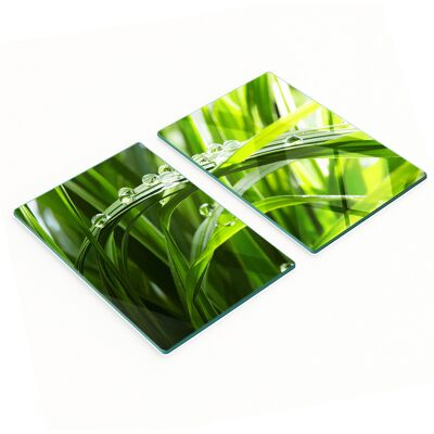 OEM Tableros Decorativos Multifuncionales De Vidrio Templado Con Dise帽o De Gotas De Hierba, 2x40x52 Cm. OEM Tableros Decorativos Multifuncionales De Vidrio Templado Con Dise帽o De Gotas De Hierba, 2x40x52 Cm.