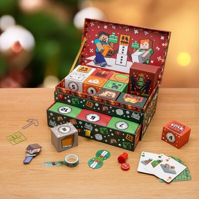 PALADONE Minecraft Keepsake Box Advent Calendar PALADONE Minecraft Keepsake Box Advent Calendar