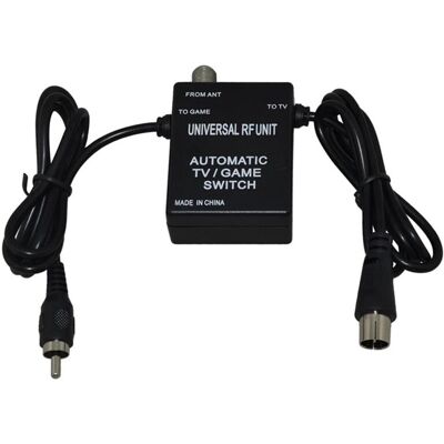 OEM Cable Adaptador Rf 3 En 1 Para Juegos De Tv Con Conmutación Automática Para Nes Y Snes. OEM Cable Adaptador Rf 3 En 1 Para Juegos De Tv Con Conmutación Automática Para Nes Y Snes.