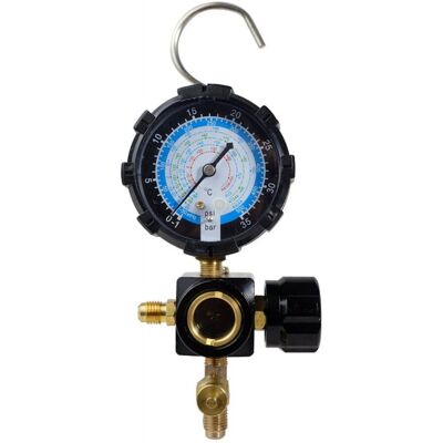 OEM Adecuado Para Manómetros De Baja Presión De Colector Único Para R410a, R22 Y R404a Con Válvulas De Control, Utilizados Para La Carga De Refrigerante De Aire Acondicionado. OEM Adecuado Para Manómetros De Baja Presión De Colector Único Para R410a, R22 Y R404a Con Válvulas De Control, Utilizados Para La Carga De Refrigerante De Aire Acondicionado.
