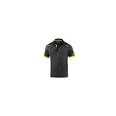 OEM Sparco Polo Toledo Grey Yellow Tg Xl OEM Sparco Polo Toledo Grey Yellow Tg Xl