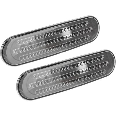 OEM Cubiertas De Luces Con Emblema Lateral Para Dos Parachoques De Los Modelos Honda Civic Si Ep3 2002-2005. OEM Cubiertas De Luces Con Emblema Lateral Para Dos Parachoques De Los Modelos Honda Civic Si Ep3 2002-2005.