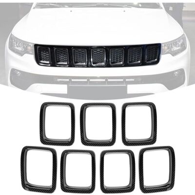 OEM Rejilla Protectora De Fibra De Carbono Para Jeep Compass Mp 2017-2020 - Crezuo OEM Rejilla Protectora De Fibra De Carbono Para Jeep Compass Mp 2017-2020 - Crezuo