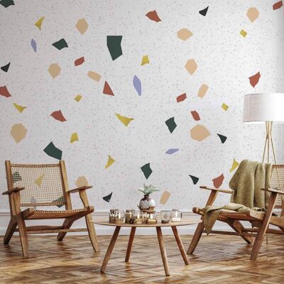 OEM Papel Pintado Artgeist Terrazzo Tela No Tejida 350x256 Cm OEM Papel Pintado Artgeist Terrazzo Tela No Tejida 350x256 Cm