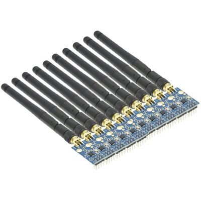 OEM 10 Módulos Inalámbricos Cc1101 De 433 Mhz Con Antena Sma. Módulo Transceptor Inalámbrico. OEM 10 Módulos Inalámbricos Cc1101 De 433 Mhz Con Antena Sma. Módulo Transceptor Inalámbrico.