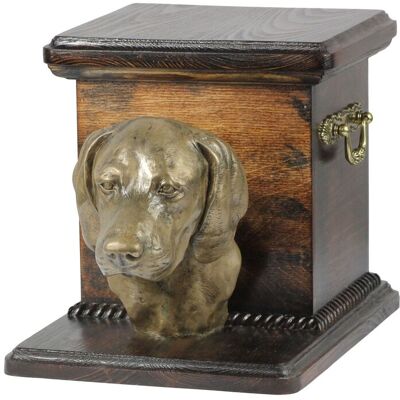 OEM Weimaraner - Urna Para Cenizas De Perro Con Figura, Elegante Urna Para Perro, Urna Única Con Busto De Perro De Art-dog OEM Weimaraner - Urna Para Cenizas De Perro Con Figura, Elegante Urna Para Perro, Urna Única Con Busto De Perro De Art-dog