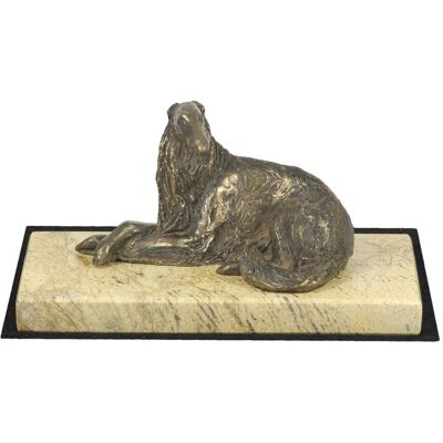OEM Galgo Ruso Borzoi, Borzoi, Barzoi I - Estatuilla De Perro, Figura De Silueta De Perro, Trofeo Para Una Exposición Canina De La Marca Art-dog OEM Galgo Ruso Borzoi, Borzoi, Barzoi I - Estatuilla De Perro, Figura De Silueta De Perro, Trofeo Para Una Exposición Canina De La Marca Art-dog
