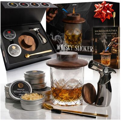 OEM Juego De Ahumador De Whisky, Gadget De Regalo Para Novio/hombre, 11 En 1 OEM Juego De Ahumador De Whisky, Gadget De Regalo Para Novio/hombre, 11 En 1