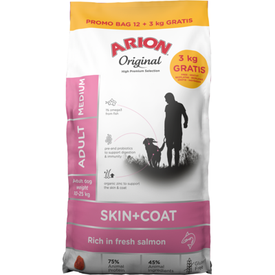 COCO Arion - Original Skin&coat Medium - 15kg - Promo Size COCO Arion - Original Skin&coat Medium - 15kg - Promo Size