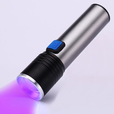 OEM Minilámparas Uv Recargables Por Usb De 395 Nm, Con Zoom Y Brillo Ajustables Y 3 Modos De Luz: Para Detección De Orina Animal, Caza De Escorpiones, Detección De Falsificaciones, Curado De Pegamento Uv, OEM Minilámparas Uv Recargables Por Usb De 395 Nm, Con Zoom Y Brillo Ajustables Y 3 Modos De Luz: Para Detección De Orina Animal, Caza De Escorpiones, Detección De Falsificaciones, Curado De Pegamento Uv,