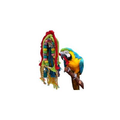 OEM Juguetes Masticables Para Loros De 52 Cm (20,5 Pulgadas): Bloques De Madera Para Rasgar Y Juguetes De Cuerda De Algodón Para Loros Medianos, Grandes Y Extragrandes, Cotorras, Loros Grises Africanos, C OEM Juguetes Masticables Para Loros De 52 Cm (20,5 Pulgadas): Bloques De Madera Para Rasgar Y Juguetes De Cuerda De Algodón Para Loros Medianos, Grandes Y Extragrandes, Cotorras, Loros Grises Africanos, C