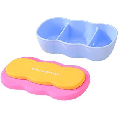 OEM Fiambrera Bento Para Adultos, Con - Azul Y Rosa OEM Fiambrera Bento Para Adultos, Con - Azul Y Rosa