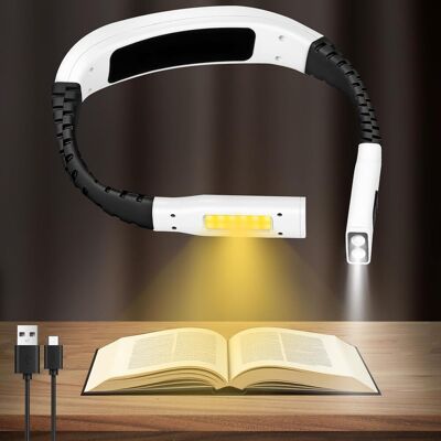OEM Esta Lámpara De Lectura Recargable Para El Cuello Ofrece Tres Colores Y Tres Niveles De Brillo Ajustables. Su Diseño Flexible La Hace Ideal Para Leer En La Cama, Viajar, Tejer O Acampar. OEM Esta Lámpara De Lectura Recargable Para El Cuello Ofrece Tres Colores Y Tres Niveles De Brillo Ajustables. Su Diseño Flexible La Hace Ideal Para Leer En La Cama, Viajar, Tejer O Acampar.