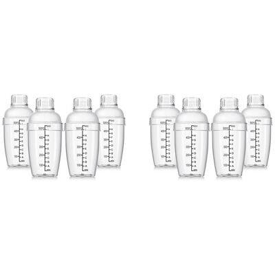 OEM Juego De Coctelera De Plástico De 8 Piezas, Mezclador De Bebidas Portátil Con Báscula Y Colador, Vaso Mezclador Transparente. OEM Juego De Coctelera De Plástico De 8 Piezas, Mezclador De Bebidas Portátil Con Báscula Y Colador, Vaso Mezclador Transparente.