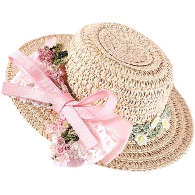 OEM Sombrero De Paja Para Cachorro, Sombrero Para El Sol Para - Rose M OEM Sombrero De Paja Para Cachorro, Sombrero Para El Sol Para - Rose M