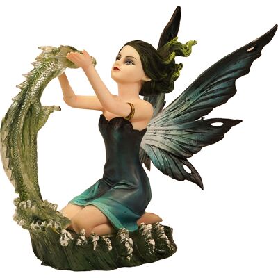 Signes Grimalt - Figura De Hada Figuras Hada Del Agua Fantasia Azul 10x17x14cm 33664 Signes Grimalt - Figura De Hada Figuras Hada Del Agua Fantasia Azul 10x17x14cm 33664