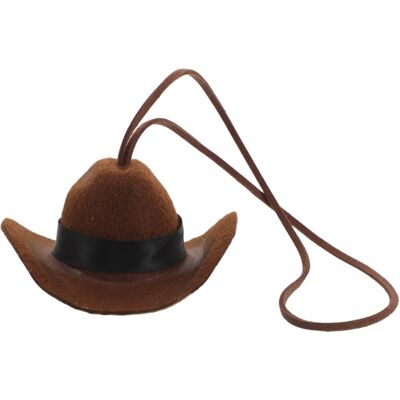 OEM Accesorio Para Espejo Retrovisor Del Coche: Sombrero De Vaquero, Decoración Del Oeste, Color Marrón. OEM Accesorio Para Espejo Retrovisor Del Coche: Sombrero De Vaquero, Decoración Del Oeste, Color Marrón.