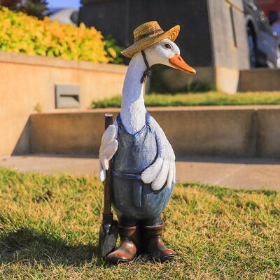 OEM Decoración De Jardín De Resina – Figura De Terraza De Un Pato – Estatua De 36 X 16 X 15 Cm OEM Decoración De Jardín De Resina – Figura De Terraza De Un Pato – Estatua De 36 X 16 X 15 Cm