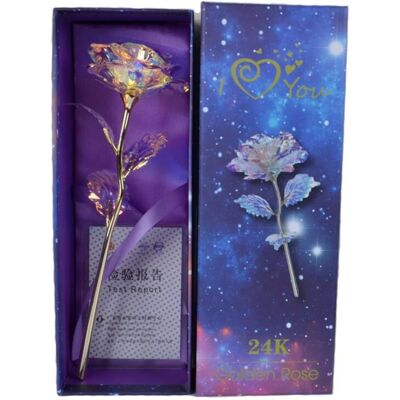 OEM Tres Rosas Artificiales Con Diseño De Cielo Estrellado Y Láminas De Oro De 24 Quilates: Un Regalo Único Para El Día De San Valentín, El Día De La Madre, Cumpleaños, Aniversarios Y Bodas (compatible Co OEM Tres Rosas Artificiales Con Diseño De Cielo Estrellado Y Láminas De Oro De 24 Quilates: Un Regalo Único Para El Día De San Valentín, El Día De La Madre, Cumpleaños, Aniversarios Y Bodas (compatible Co