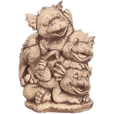 OEM Escultura De La Familia Dragón Figura De La Familia Dragón De Hormigón OEM Escultura De La Familia Dragón Figura De La Familia Dragón De Hormigón