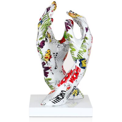 Orion91 Figura Union Pop Art Multicolor 36 X 19 X 18 Cm Decoración - Spazioluzio Orion91 Figura Union Pop Art Multicolor 36 X 19 X 18 Cm Decoración - Spazioluzio