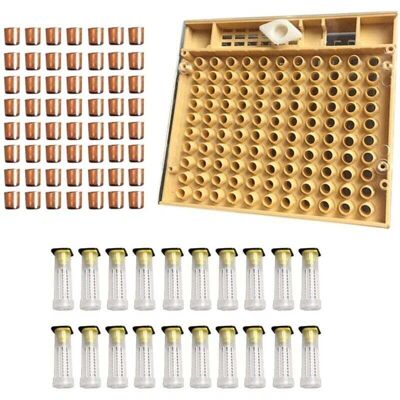 OEM Kit De Apicultura Para La Cría De Reinas De 110 Piezas Con Vasos De Plástico, Celdas Y Jaula -crezuo OEM Kit De Apicultura Para La Cría De Reinas De 110 Piezas Con Vasos De Plástico, Celdas Y Jaula -crezuo