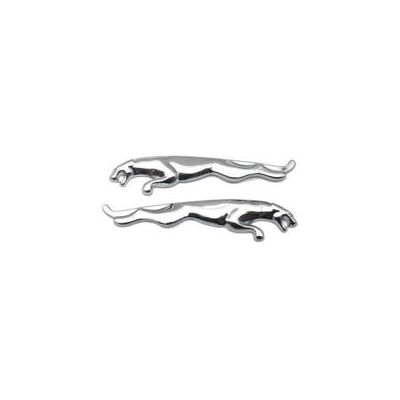 OEM Adecuado Para Insignias Metálicas Cromadas Con La Figura De Un Leopardo Saltando, De 160 Mm. OEM Adecuado Para Insignias Metálicas Cromadas Con La Figura De Un Leopardo Saltando, De 160 Mm.